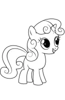 My little pony kleurplaat 22